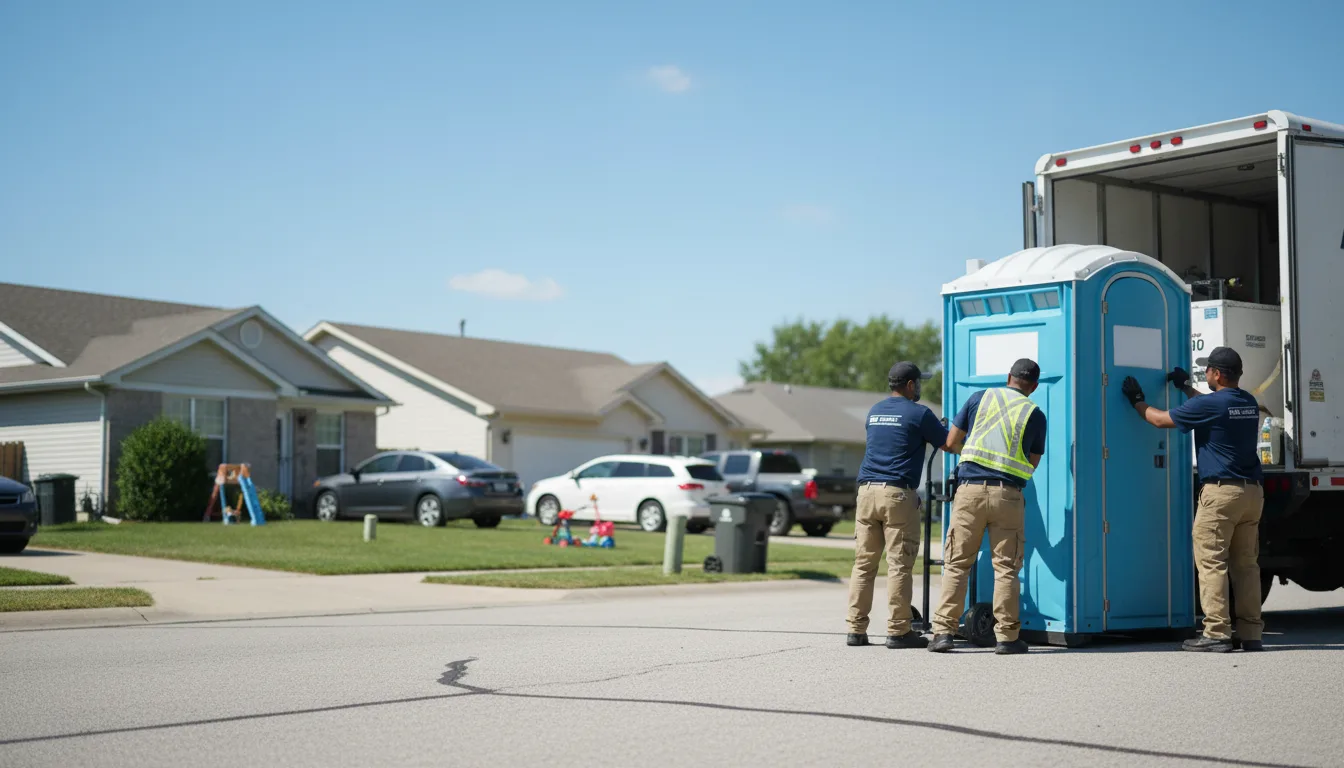 Standard Porta Potty Rentals in Plainville, IL near me